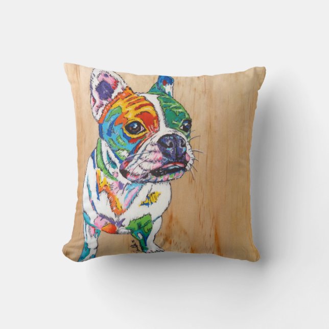 Französische Bulldogge Kissen (Vorderseite)