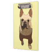 Französische Bulldogge Klemmbrett (Links)
