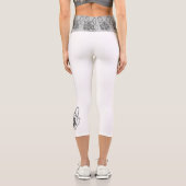  Französische Bulldogge Kopf French Bulldog Capri Leggings (Rückseite)