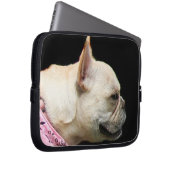 Französische Bulldogge Laptopschutzhülle (Vorne Rechts)