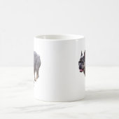 Französische Bulldogge läuft Kaffeetasse (Mittel)