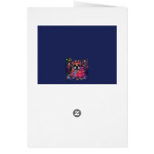 Französische Bulldogge Lichterkette Weihnachten (Hinten)