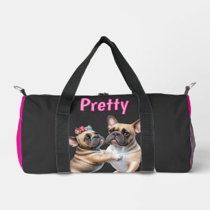 Französische Bulldogge Liebe  Französische Bulldog Duffle Bag