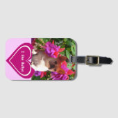 Französische Bulldogge Liebe French Bulldog Gepäckanhänger (Vorderseite (Horizontal))