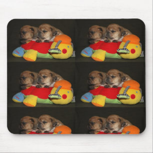 Französische Bulldogge Liebe Grüße French Bulldog Mousepad