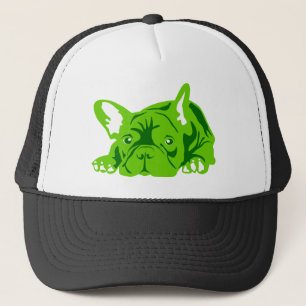 Französische Bulldogge-Logo Truckerkappe