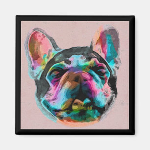 Französische Bulldogge Magnet