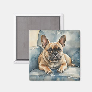 Französische Bulldogge Magnet