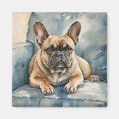 Französische Bulldogge Magnet (Vorne)