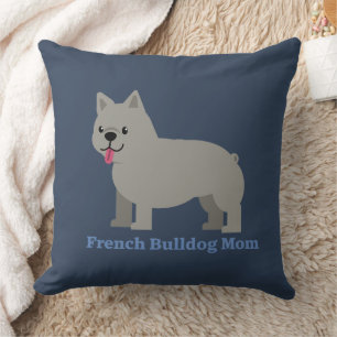 Französische Bulldogge Mama Kissen