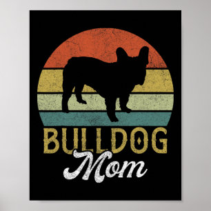 Französische Bulldogge Mama Poster