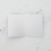 Französische Bulldogge mit Christbaumkugel Einladung (Innenseite)