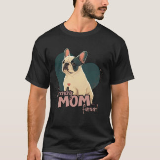 Französische Bulldogge mit Herzverzierung Frenchy T-Shirt