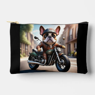 Französische Bulldogge Motorrad Vatertag Bulldog Zubehörtasche