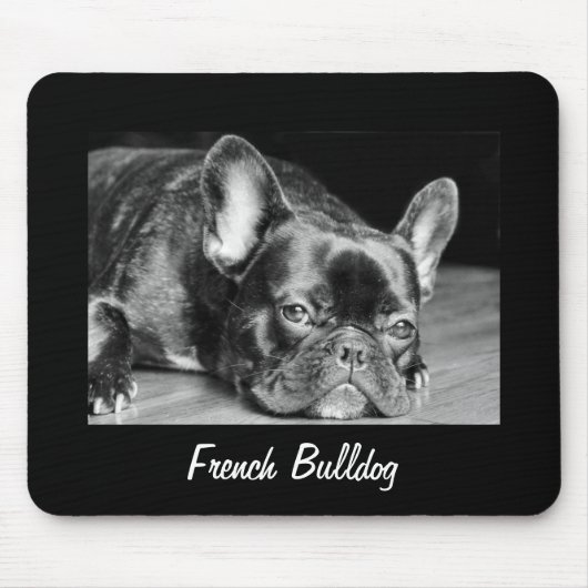 Französische Bulldogge Mousepad (Vorne)