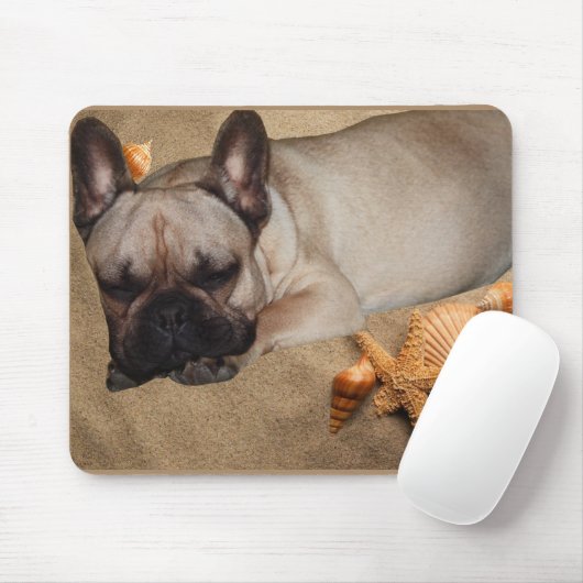 Französische. Bulldogge Mousepad (Mit Mouse)