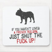 Französische Bulldogge Mousepad (Vorne)