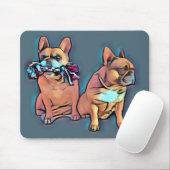 Französische. Bulldogge Mousepad (Mit Mouse)