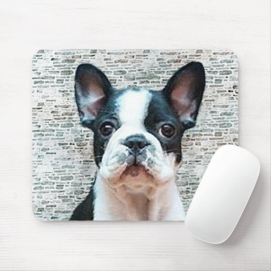 Französische Bulldogge mousepad (Mit Mouse)
