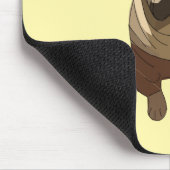 Französische Bulldogge Mousepad (Ecke)