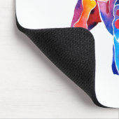 Französische Bulldogge Mousepad (Ecke)