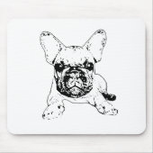 französische Bulldogge mousepad (Vorne)