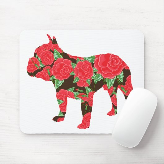 Französische Bulldogge Mousepad (Mit Mouse)