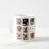 Französische Bulldogge Mutter Mama Foto-Collage Kaffeetasse (Vorderseite Links)