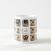 Französische Bulldogge Mutter Mama Foto-Collage Kaffeetasse (Mittel)