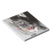 Französische Bulldogge Notizblock (angewinkelt)