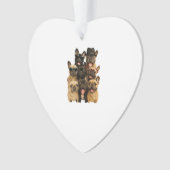 Französische Bulldogge Ornament (Vorderseite)