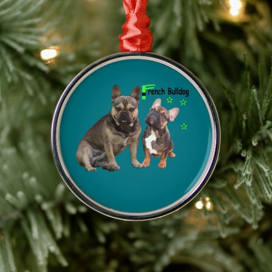 Französische Bulldogge Ornament (Baum)