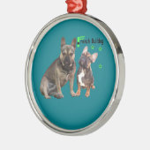 Französische Bulldogge Ornament (Links)