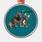 Französische Bulldogge Ornament (Vorne)
