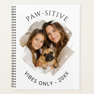 Französische Bulldogge Paw-sitive vibes Foto 2027 Planer