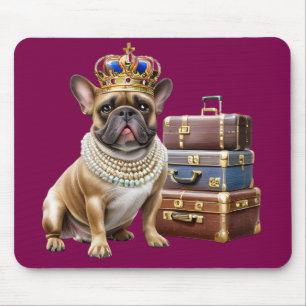 Französische Bulldogge Princess French Bulldog Mousepad