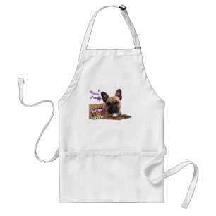 Französische Bulldogge Princess French Bulldog Schürze