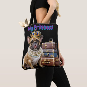 Französische Bulldogge Princess French Bulldog Tasche