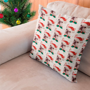 Französische Bulldogge Rasse Weihnachten Hund Must Kissen