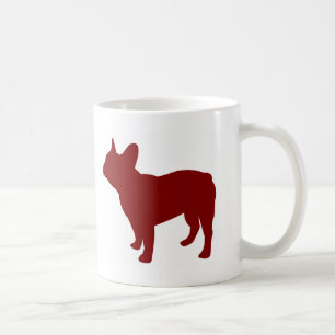 Französische Bulldogge (rot) Kaffeetasse