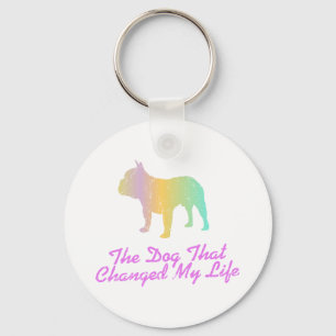 Französische Bulldogge Schlüsselanhänger