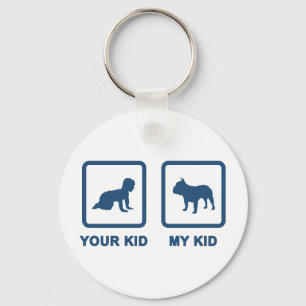 Französische Bulldogge Schlüsselanhänger