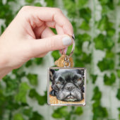 Französische Bulldogge Schlüsselanhänger (Hand)