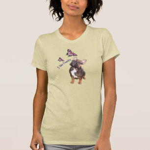 Französische Bulldogge Schmetterling Bulldog T-Shirt