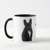 Französische Bulldogge schwarz French Bulldog Tasse (Links)