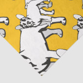Französische Bulldogge  Seidenpapier (Ausschnitt)