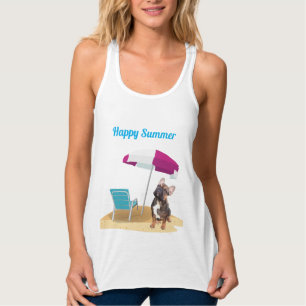 Französische Bulldogge Sonnenschirm French Bulldog Tank Top