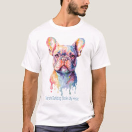 Französische Bulldogge Stiehlt Mein Herz Shirt - S
