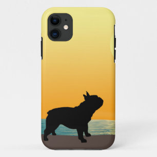 Französische Bulldogge Surfside Sonnenuntergang Case-Mate iPhone Hülle