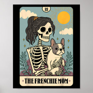 Französische Bulldogge Süße Frenchie Hundemutter T Poster